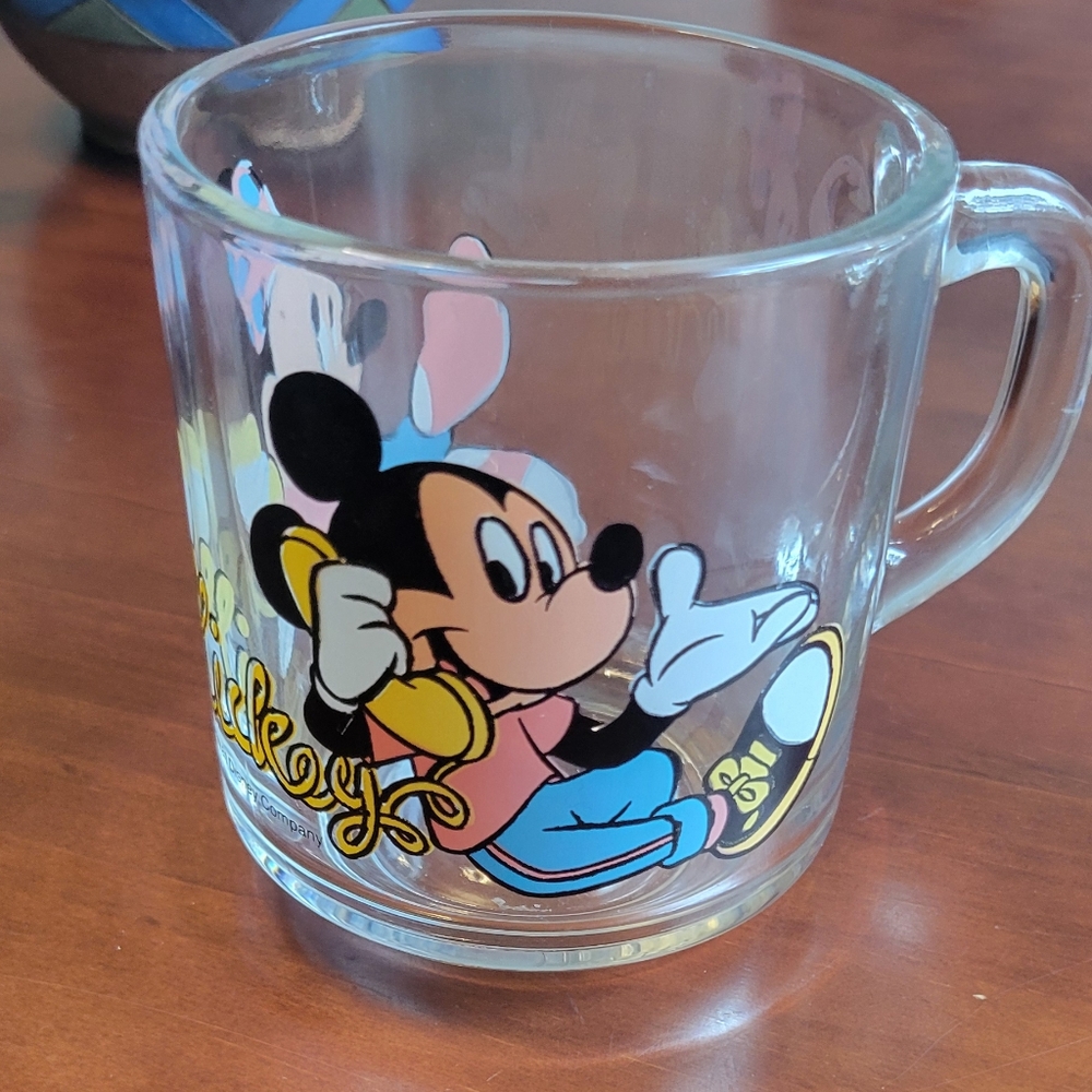 Vintage Mickey and Minnie mug